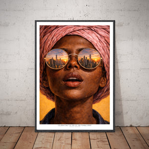 Kunstplakat - Portrait of a Woman