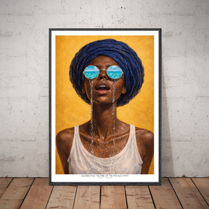 Kunstplakat - Portrait of a Woman