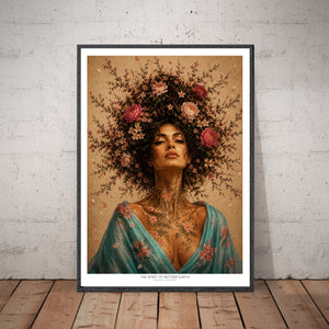 Kunstplakat - The spirit of mother earth