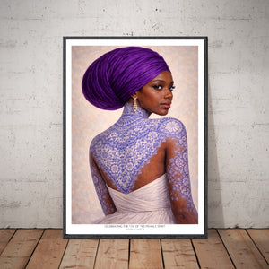 Kunstplakat - Portrait of a Woman