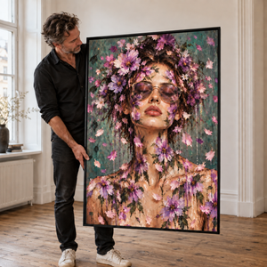 Lærredstryk – Blooming Attitude, billede 5
