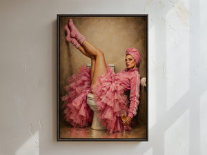 Lærredstryk – Pink Gone Wild, billede 3