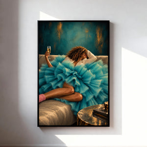 Lærredstryk – The Sofa Queen, billede 2