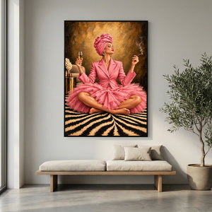 Lærredstryk – Pink State of Mind, billede 5
