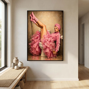 Lærredstryk – Pink Gone Wild, billede 5